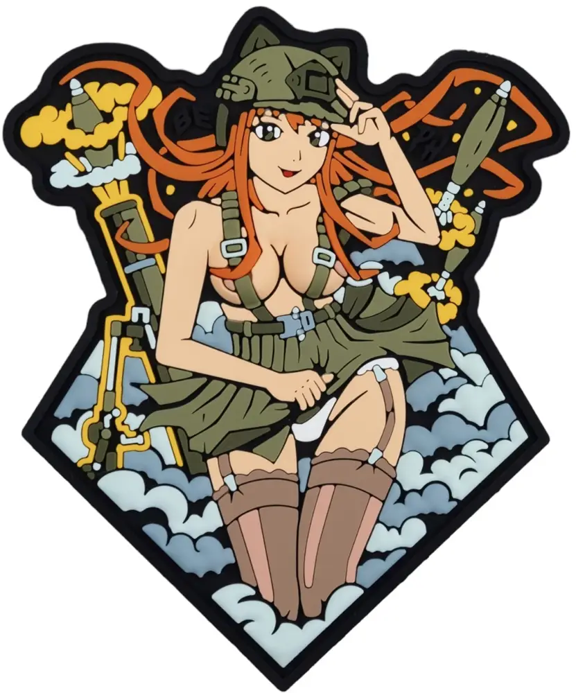 Патч Brand Element Anime girl руда