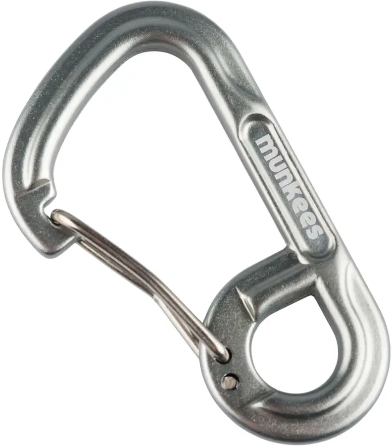 Карабін Munkees Forged 6 Grey