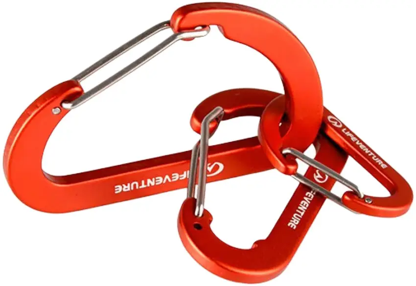 Набір карабінів Lifeventure Karabiners Red