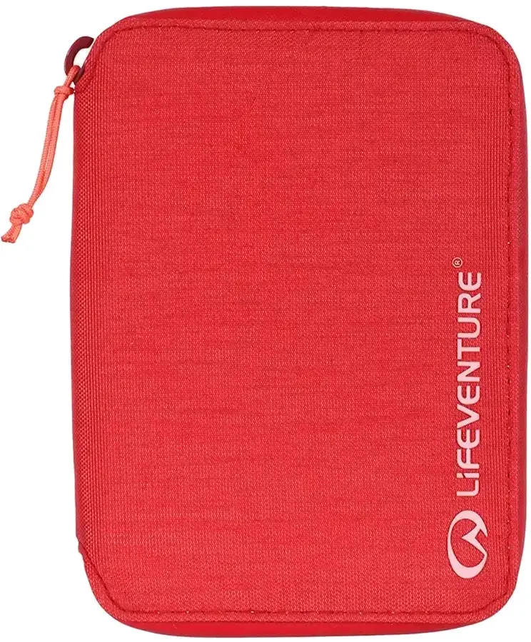 Кошелек Lifeventure Recycled RFID Mini Travel Wallet Raspberry
