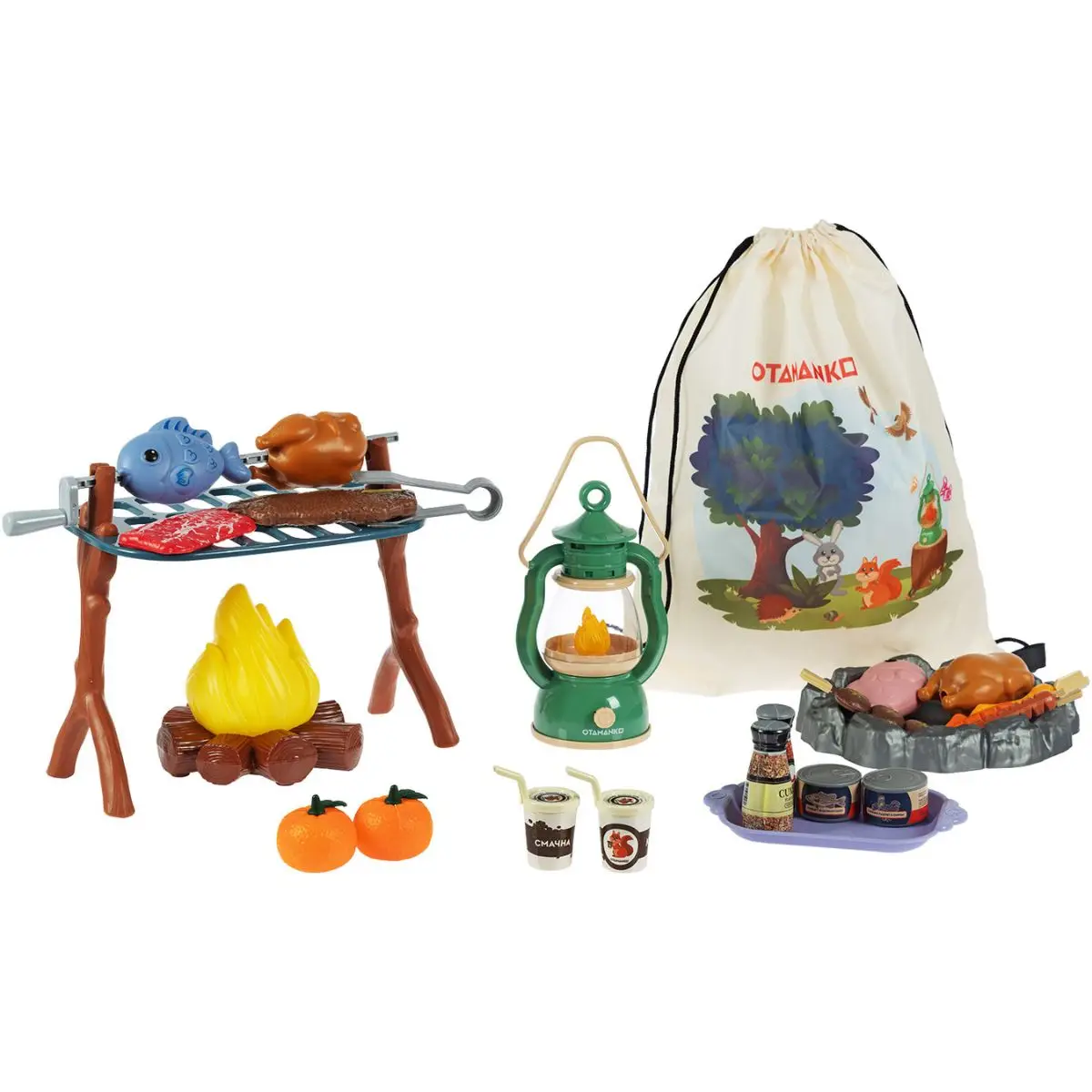 Игровой набор для кемпинга OTAMANKO Мандруй та готуй
