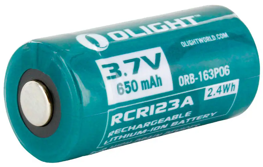 Акумуляторна батарея Olight RCR 123 Li-Ion 650 mAh