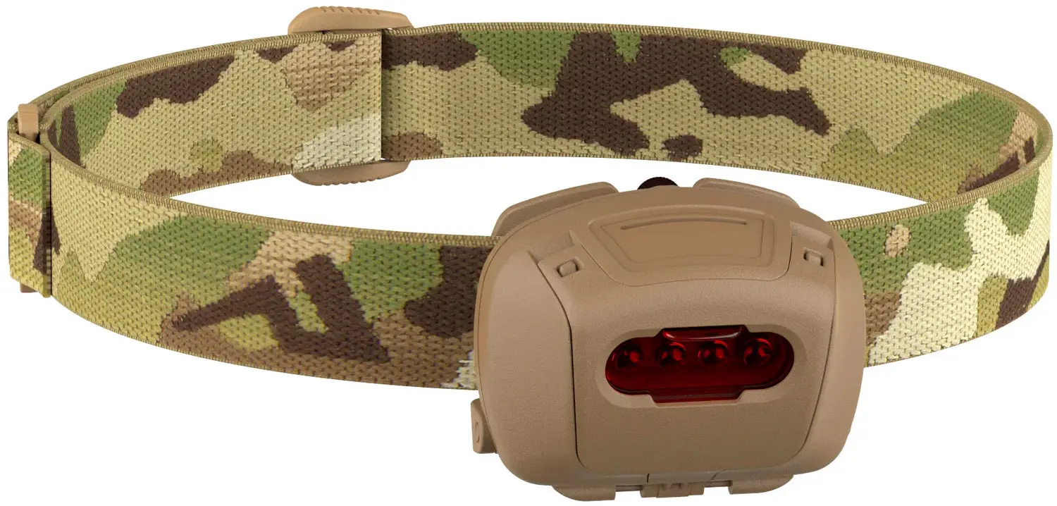 Ліхтар налобний Princeton Tec Quad Tactical 78 lm Multicam