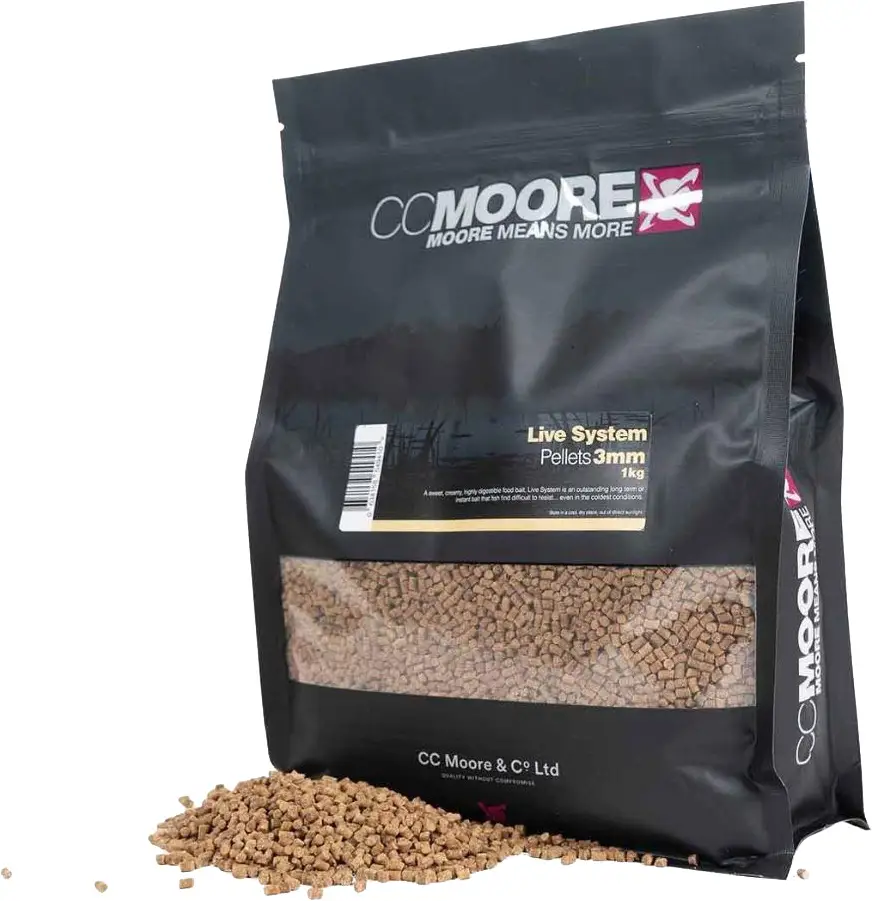 Пелети CC Moore Live System Pellets 3mm 1kg