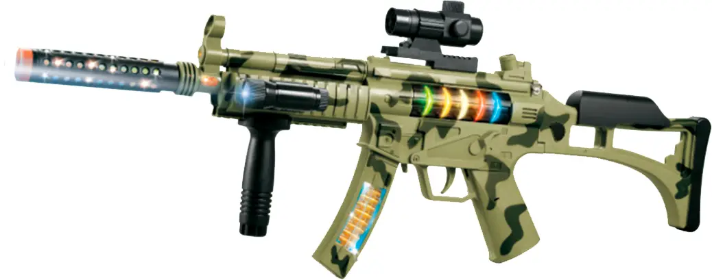 Автомат свето-звуковой ZIPP Toys Быстрый гепард. Цвет - камуфляж