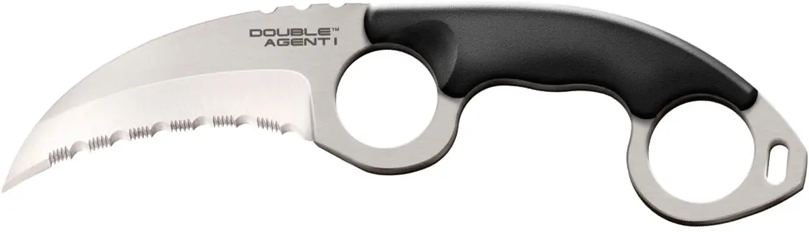 Ніж Cold Steel Double Agent I Serrated (блістер)