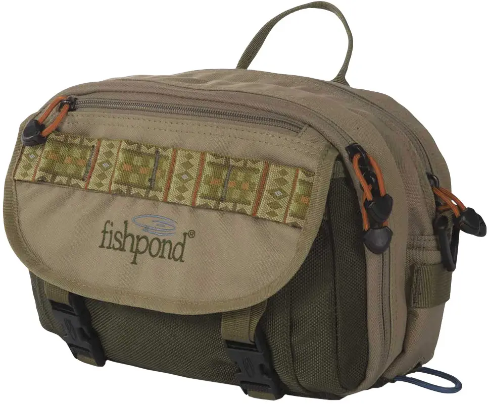 Сумка на пояс Fishpond Blue River Chest/Lumbar Pack 5.5 Khaki/sage