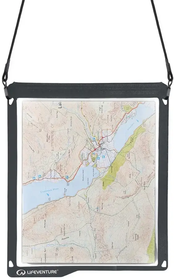 Гермочохол Lifeventure Waterproof Map Case Black
