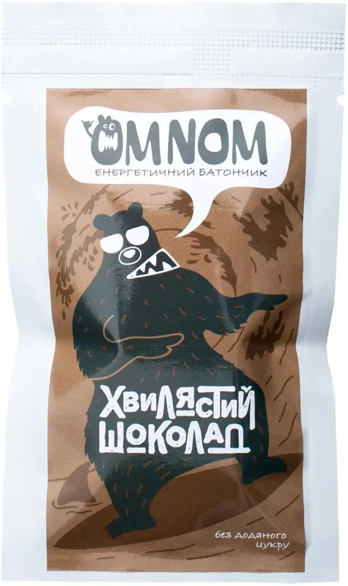 Батончик енергетичний ЇDLO OMNOM шоколад