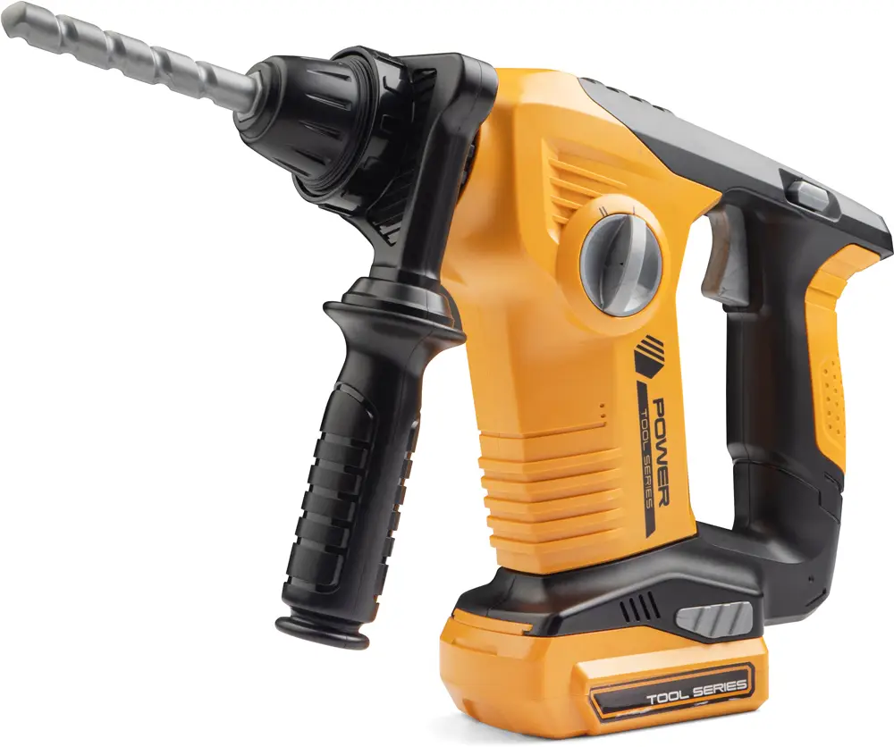 Игрушечный инструмент OTAMANKO Дрель с насадками Желтый