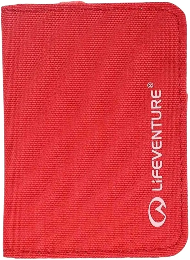 Кошелек Lifeventure Recycled RFID Card Wallet Raspberry