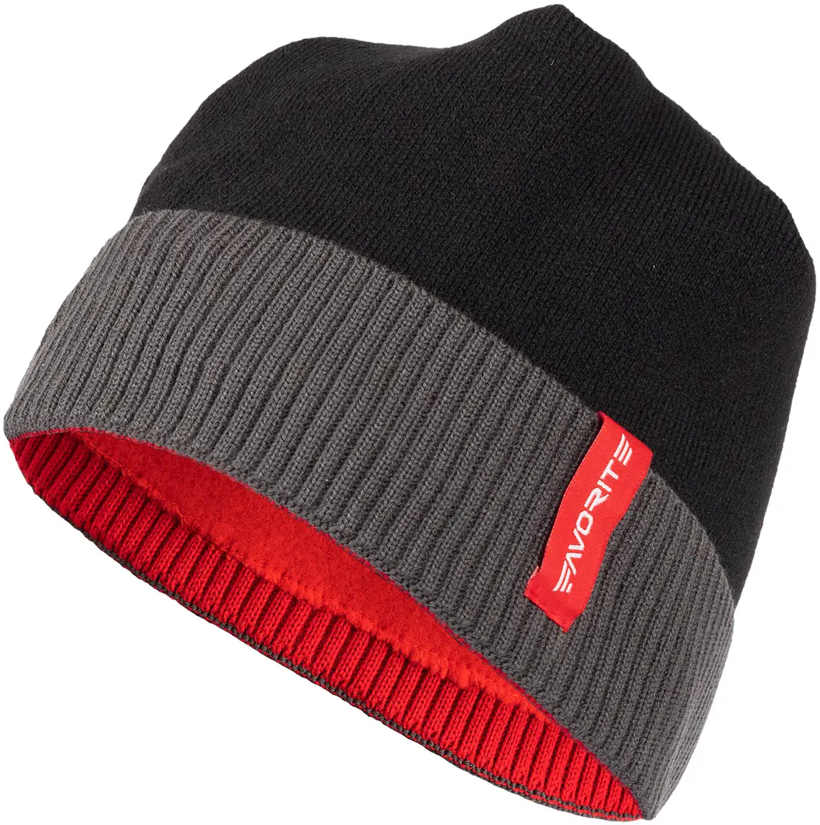 Шапка Favorite Fleece Hat 56 Black/Red