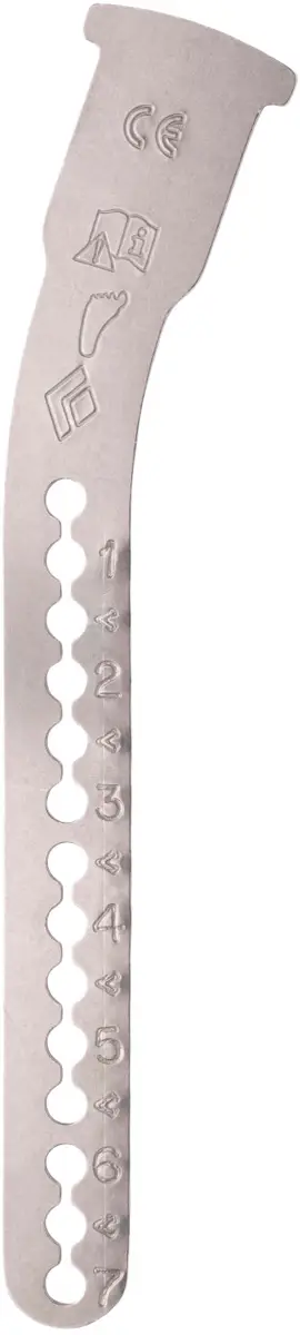 З’єднувальна пластина для кішок Black Diamond Assimetrical Center Bars Aluminium