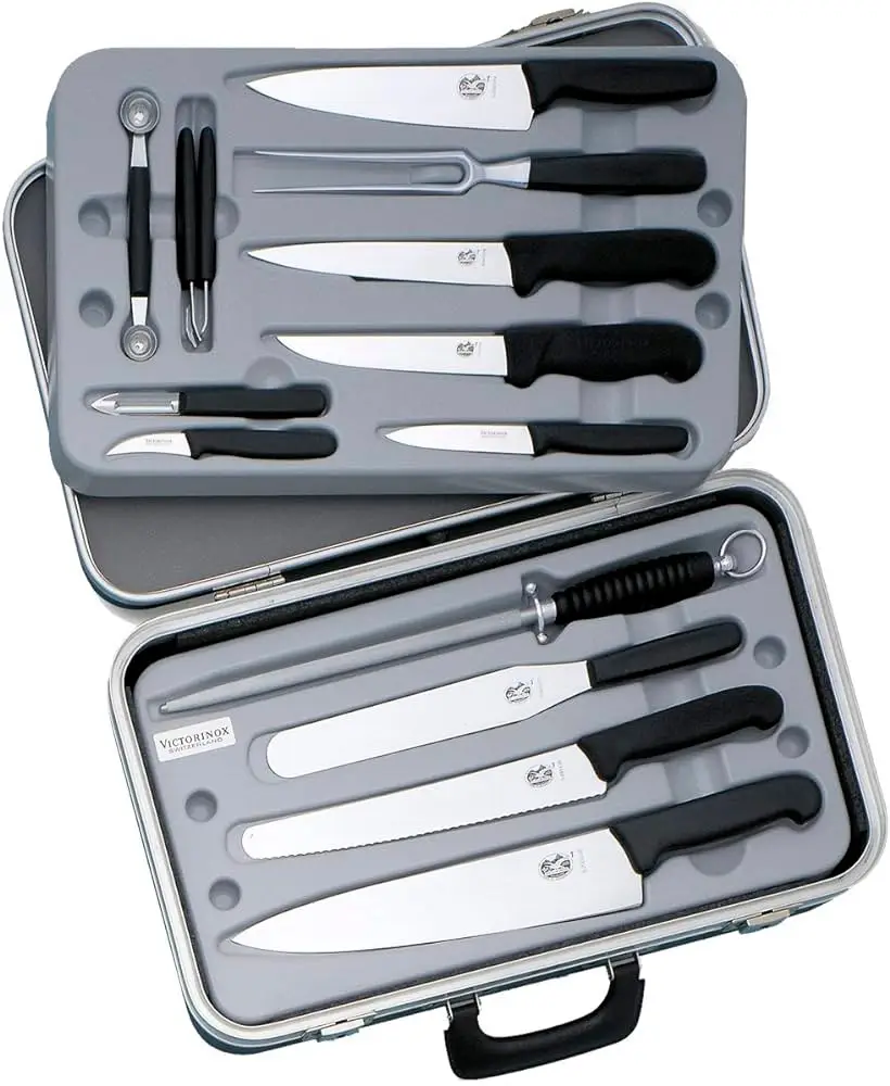Набір кухонний Victorinox Fibrox Small Chef’s Case 5.4913 Black