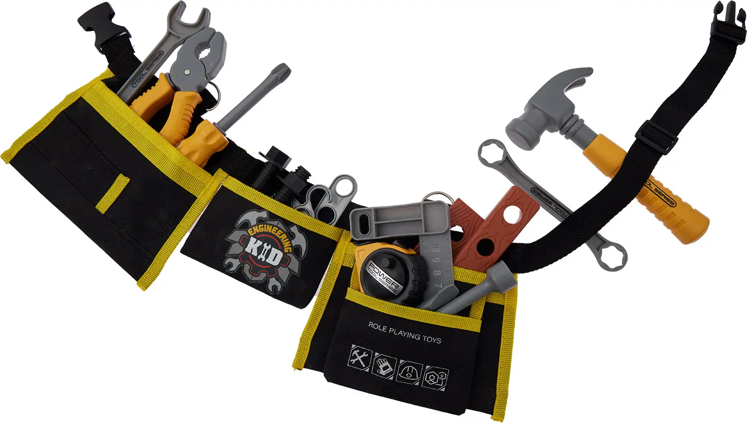 Игрушечный инструмент OTAMANKO Пояс с инструментами Желтый